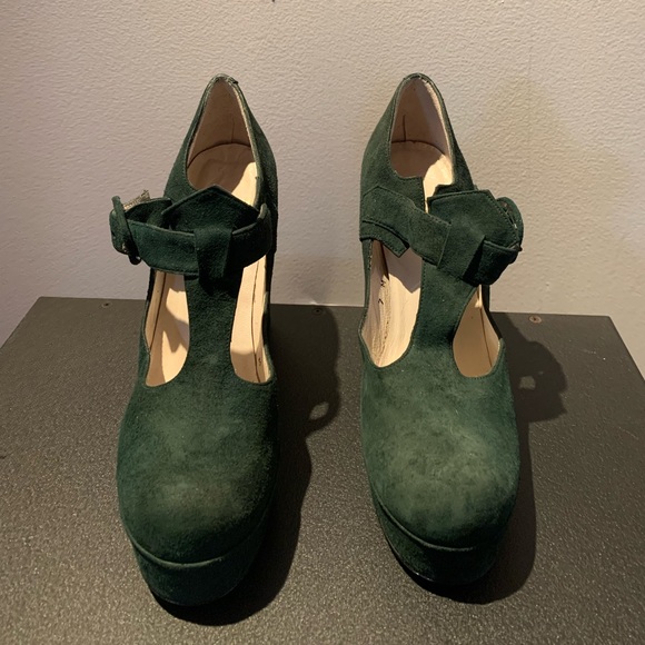 John Fluevog Shoes - John Fleuvog vintage suede shoes